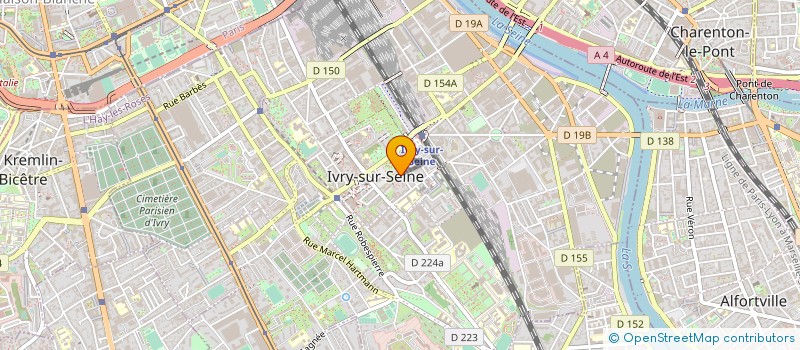 localisation de l'entreprise MONSIEUR FRANCOIS LEMAIRE à IVRY-SUR-SEINE
