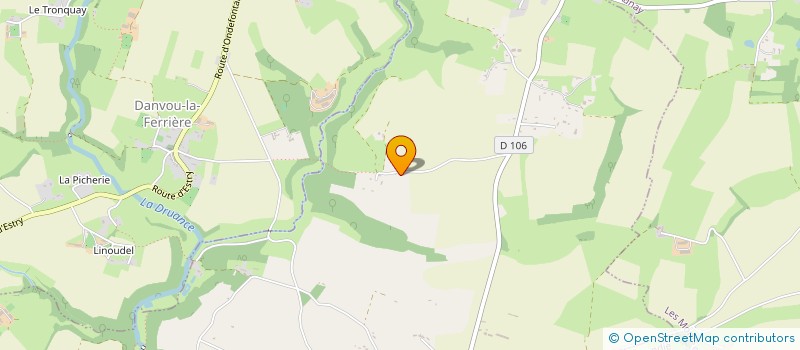 localisation de l'entreprise MONSIEUR FRANCOIS LEMARCHAND  LES MONTS D'AUNAY