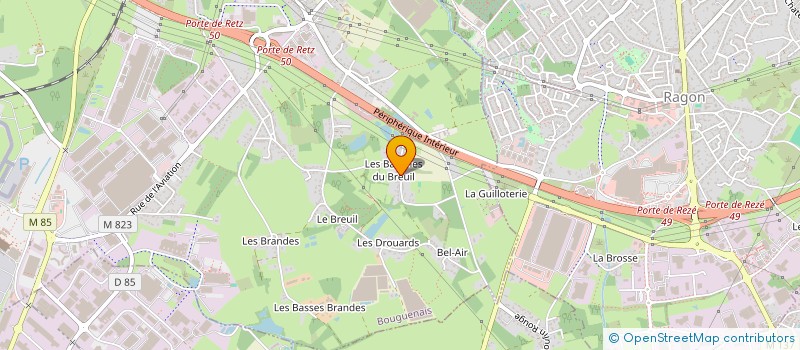 localisation de l'entreprise MONSIEUR FRANCOIS LEMEUNIER  BOUGUENAIS