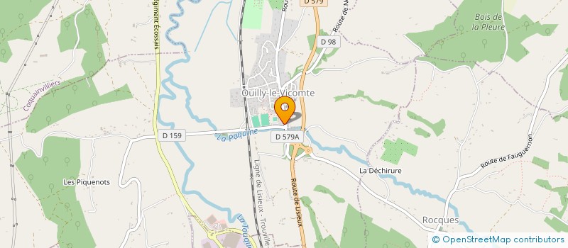 localisation de l'entreprise MONSIEUR FRANCOIS LEMOINE  OUILLY-LE-VICOMTE