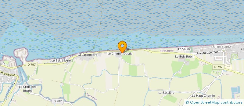 localisation de l'entreprise MONSIEUR FRANCOIS LEMONNIER  CHERRUEIX