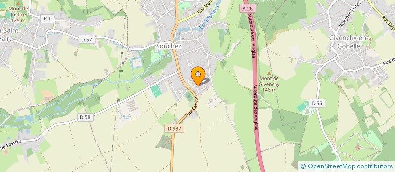 localisation de l'entreprise MONSIEUR FRANCOIS LENA  SOUCHEZ