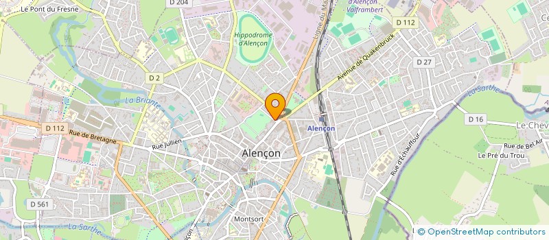 localisation de l'entreprise MONSIEUR FRANCOIS LENAIN à ALENCON