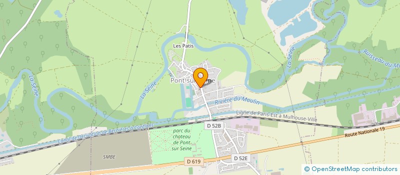 localisation de l'entreprise MONSIEUR FRANCOIS LENFANT  COURCEROY