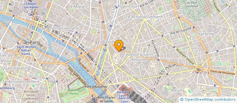 localisation de l'entreprise MONSIEUR FRANCOIS LENOIR  PARIS