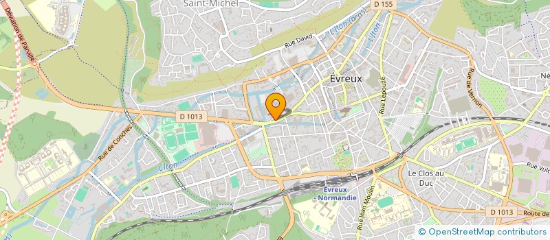 localisation de l'entreprise MONSIEUR FRANCOIS LENORMAND  EVREUX