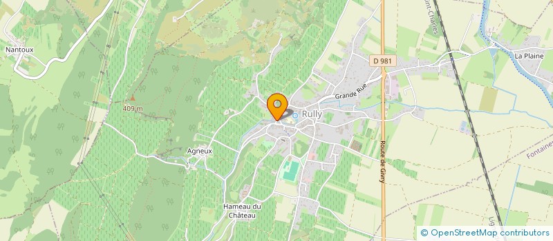 localisation de l'entreprise MONSIEUR FRANCOIS LENORMAND à RULLY