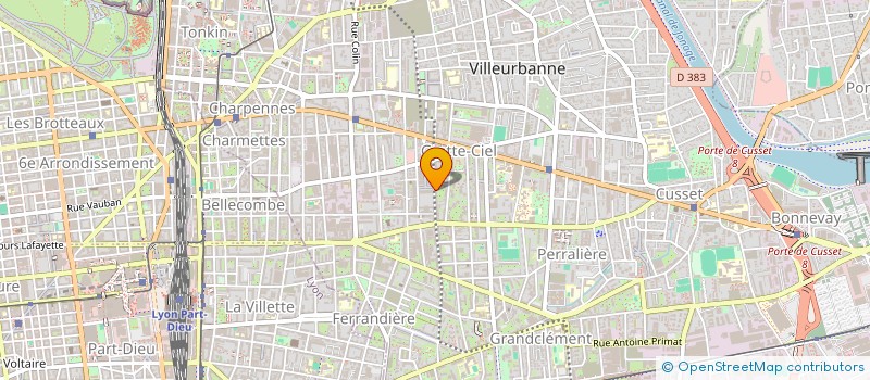 localisation de l'entreprise MONSIEUR FRANCOIS LEONARD à VILLEURBANNE