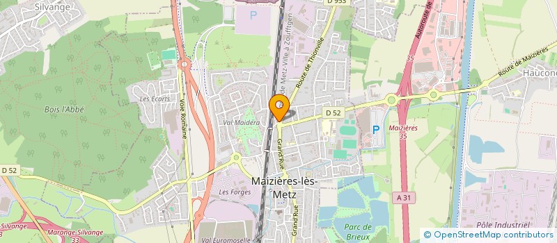 localisation de l'entreprise MONSIEUR FRANCOIS LEONETTI  MAIZIERES-LES-METZ