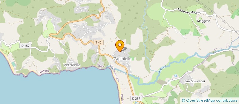 localisation de l'entreprise MONSIEUR FRANCOIS LEONETTI  OLMETO