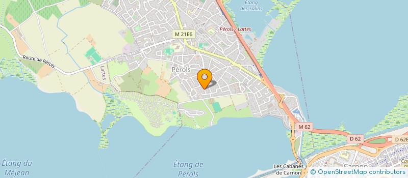 localisation de l'entreprise MONSIEUR FRANCOIS LEPAGE  PEROLS