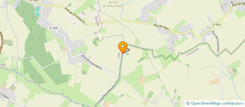 localisation de l'entreprise MONSIEUR FRANCOIS LEPAN  COUTICHES