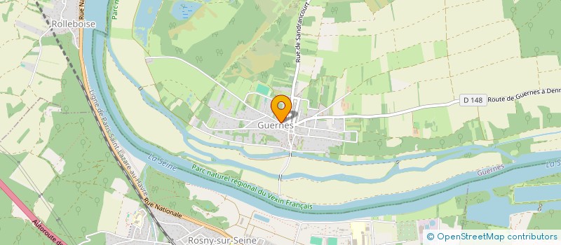 localisation de l'entreprise MONSIEUR FRANCOIS LEPECHEUR  GUERNES