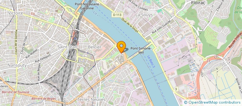 localisation de l'entreprise MONSIEUR FRANCOIS LEPETIT  BORDEAUX