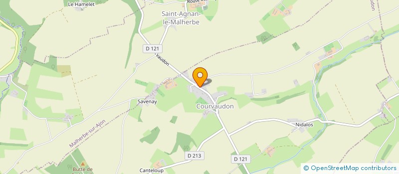 localisation de l'entreprise MONSIEUR FRANCOIS LEPLUMEY à COURVAUDON