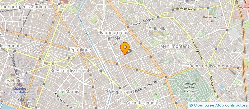 localisation de l'entreprise MONSIEUR FRANCOIS LEROY  PARIS