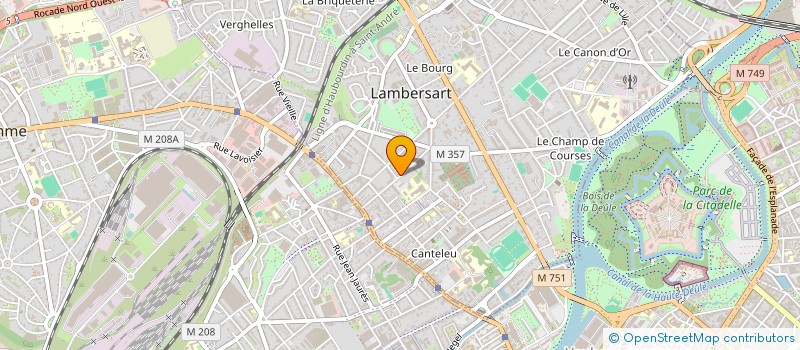 localisation de l'entreprise MONSIEUR FRANCOIS LESCIEUX à LAMBERSART