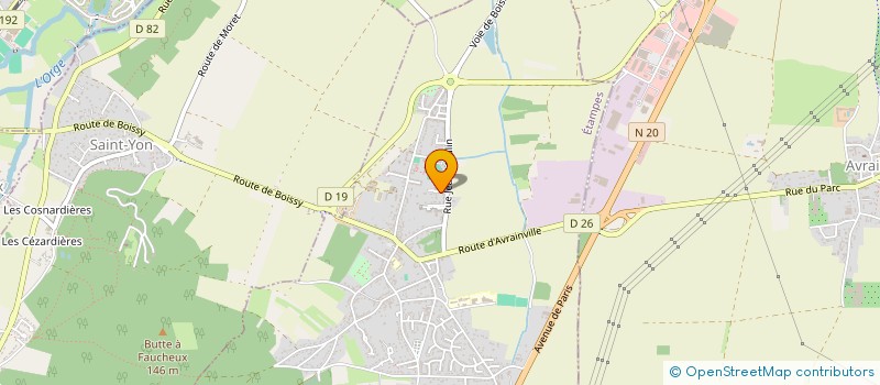 localisation de l'entreprise MONSIEUR FRANCOIS LESMAYOUX  BOISSY-SOUS-SAINT-YON