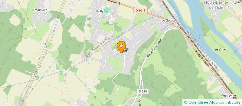 localisation de l'entreprise MONSIEUR FRANCOIS LESTRELIN  SAINT-PIERRE-DE-BAILLEUL