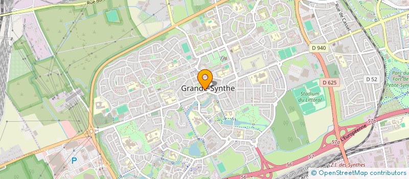 localisation de l'entreprise MONSIEUR FRANCOIS LEULLIETTE à GRANDE-SYNTHE