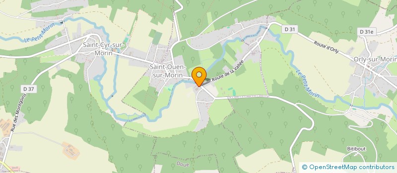 localisation de l'entreprise MONSIEUR FRANCOIS LEVASSEUR  SAINT-OUEN-SUR-MORIN