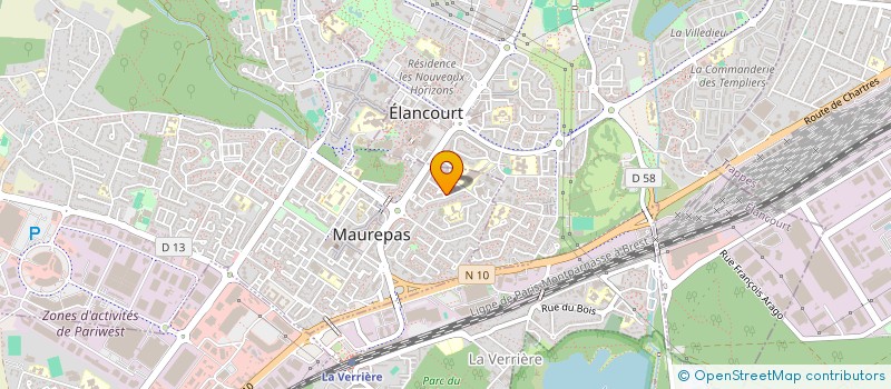 localisation de l'entreprise MONSIEUR FRANCOIS LEVASSEUR  MAUREPAS