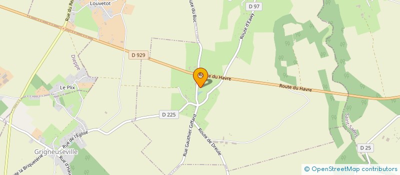 localisation de l'entreprise MONSIEUR FRANCOIS LEVESQUE  BEAUMONT-LE-HARENG