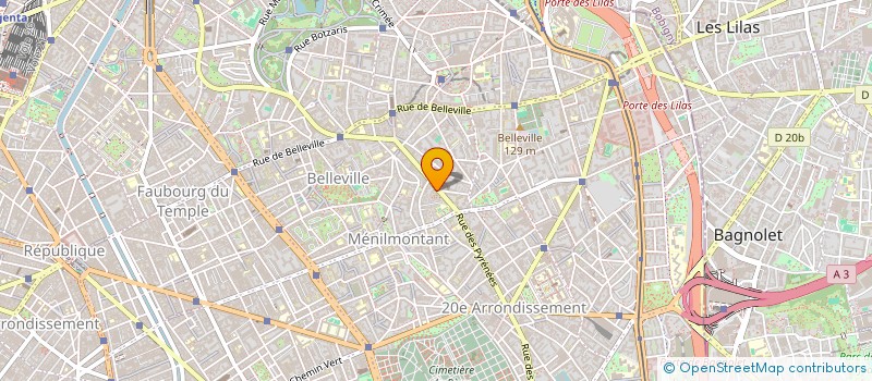 localisation de l'entreprise MONSIEUR FRANCOIS LEVIN  PARIS