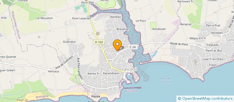 localisation de l'entreprise MONSIEUR FRANCOIS LEY  PLOBANNALEC-LESCONIL