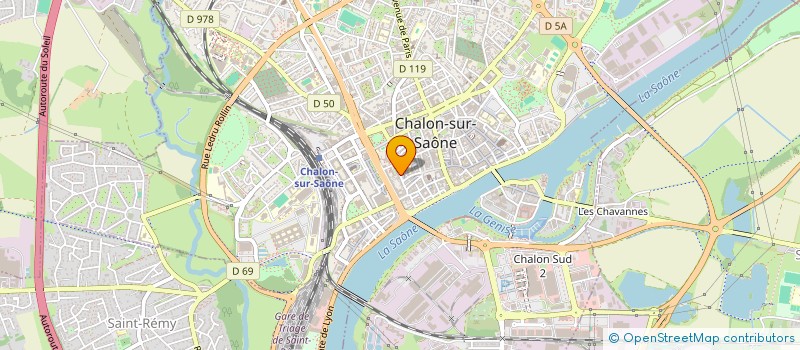localisation de l'entreprise MONSIEUR FRANCOIS LEYNAUD à CHALON-SUR-SAONE