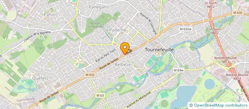 localisation de l'entreprise MONSIEUR FRANCOIS LEZERAC  TOURNEFEUILLE