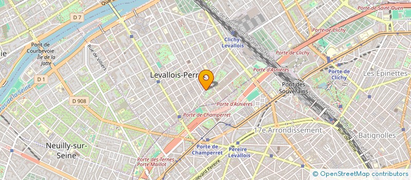 localisation de l'entreprise MONSIEUR FRANCOIS LHOMMEAU à LEVALLOIS-PERRET