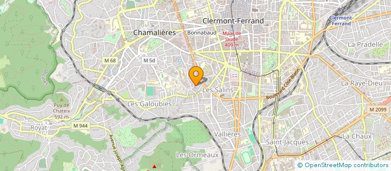 localisation de l'entreprise MONSIEUR FRANCOIS LIBRINI  CLERMONT-FERRAND