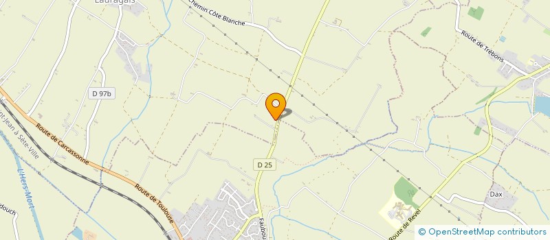 localisation de l'entreprise MONSIEUR FRANCOIS LIEGER  MONTGAILLARD-LAURAGAIS