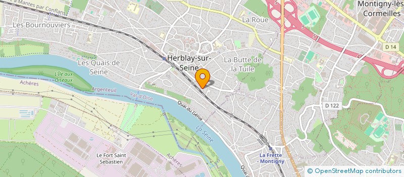 localisation de l'entreprise MONSIEUR FRANCOIS LIETOUT  HERBLAY-SUR-SEINE