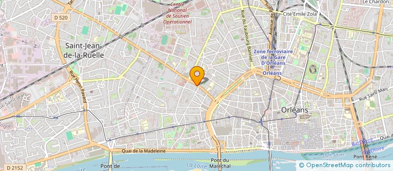 localisation de l'entreprise MONSIEUR FRANCOIS LIEU  ORLEANS