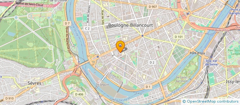 localisation de l'entreprise MONSIEUR FRANCOIS LIGOZAT à BOULOGNE-BILLANCOURT
