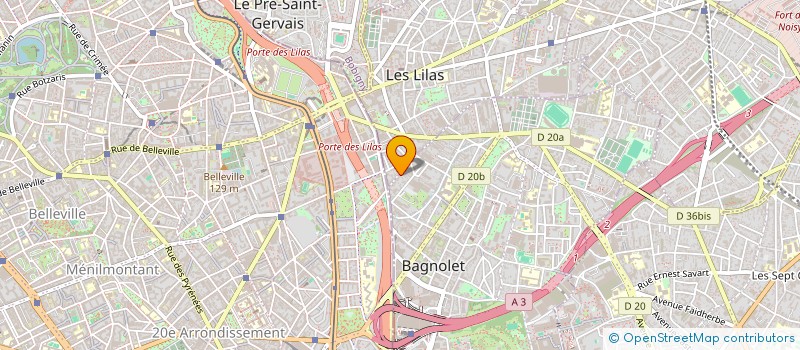 localisation de l'entreprise MONSIEUR FRANCOIS LINEE à MONTREUIL