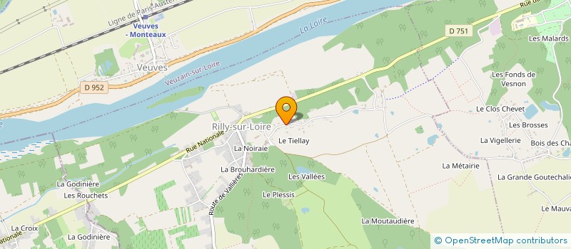 localisation de l'entreprise MONSIEUR FRANCOIS LINGELSER à RILLY-SUR-LOIRE