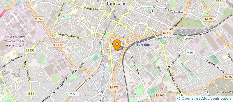 localisation de l'entreprise MONSIEUR FRANCOIS LION à TOURCOING