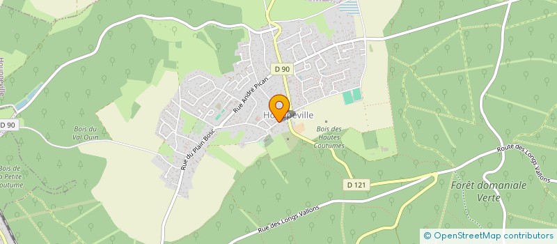 localisation de l'entreprise MONSIEUR FRANCOIS LIOU  HOUPPEVILLE