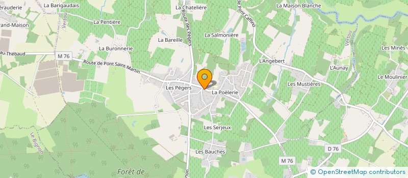 localisation de l'entreprise MONSIEUR FRANCOIS LIVET  VERTOU