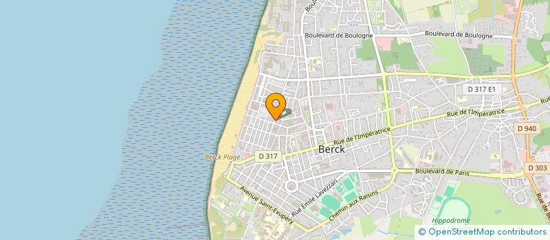 localisation de l'entreprise MONSIEUR FRANCOIS LOEUILLET  BERCK