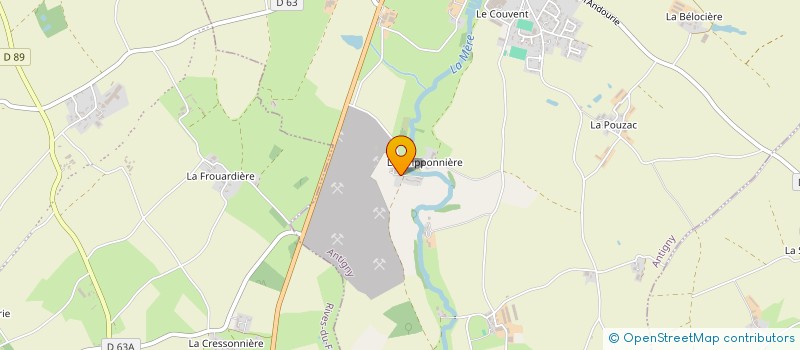 localisation de l'entreprise MONSIEUR FRANCOIS LOISEAU  ANTIGNY