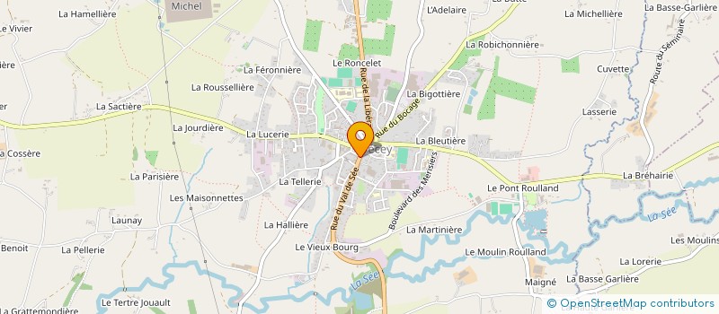 localisation de l'entreprise MONSIEUR FRANCOIS LOIVET  BRECEY