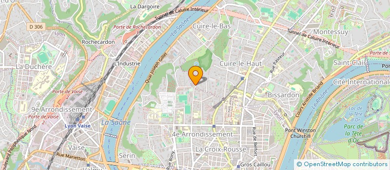 localisation de l'entreprise MONSIEUR FRANCOIS LOMBARD  CALUIRE-ET-CUIRE