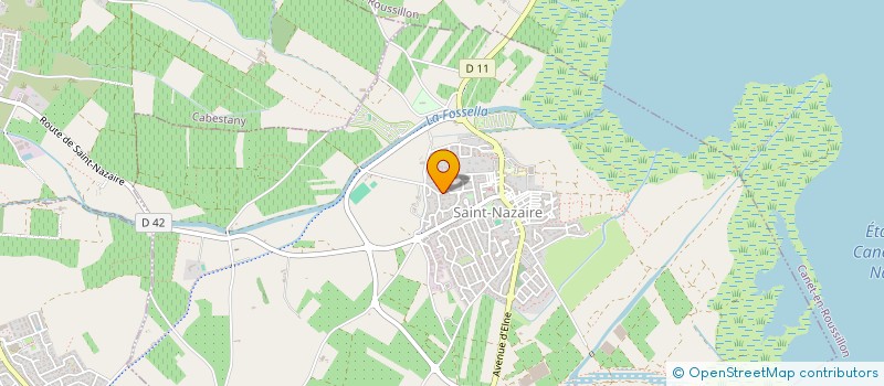 localisation de l'entreprise MONSIEUR FRANCOIS LONG  SAINT-NAZAIRE