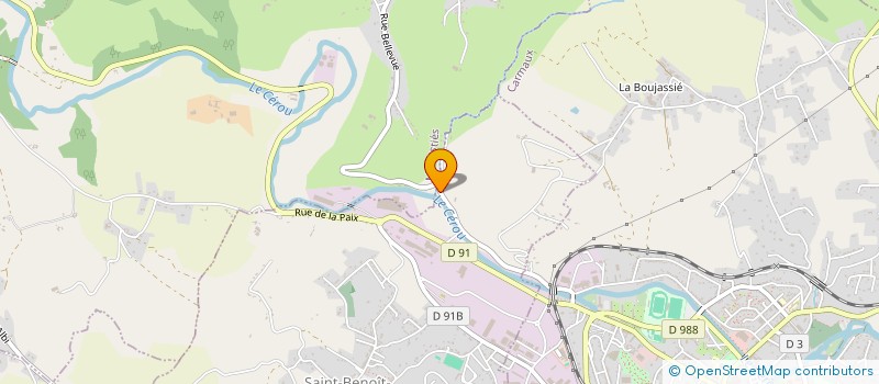 localisation de l'entreprise MONSIEUR FRANCOIS LOPEZ  SAINT-BENOIT-DE-CARMAUX