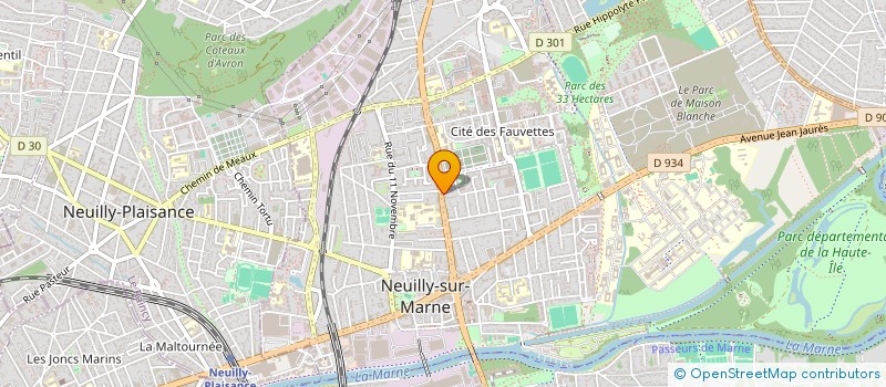 localisation de l'entreprise MONSIEUR FRANCOIS LOREN PAREDES à NEUILLY-SUR-MARNE