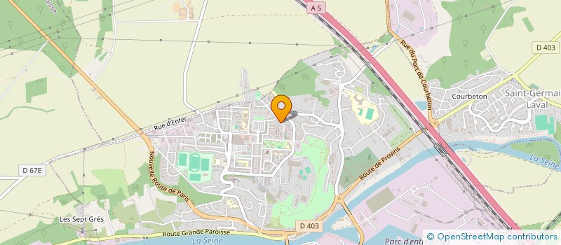 localisation de l'entreprise MONSIEUR FRANCOIS LORILLON  MONTEREAU-FAULT-YONNE